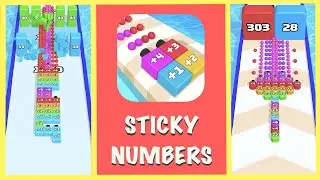 Sticky Numbers 3D Gameplay Walkthrough | iOS | by Fun Space