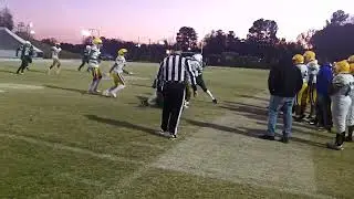 Kickoff Return by Haynes from Eastern Guilford Middle School
