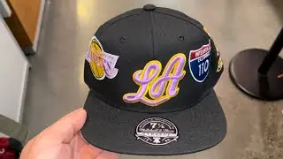 Los Angeles Lakers NBA Mitchell & Ness Fitted Hat