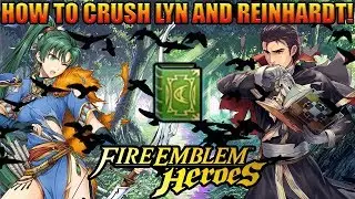Fire Emblem Heroes: DESTROYING Brave Lyn & Reinhardt! Arena Showcase!