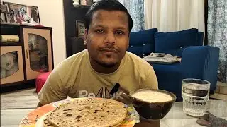 Tasty 😋 Chawal Maithi Ka Paratha With Boondi Raita 
