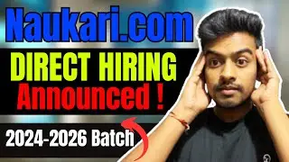 Direct Test Hiring Announced ! OFF Campus Drive For 2026, 2025 Batch | Fresher Jobs