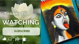 maa kali drawing very easy #joymaakali​ #maakali​ #kalimaadrawing​ 