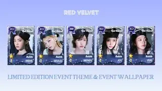 [SuperStar SMTOWN] Pull Red Velvet 'Bubble' Original Event Limited Theme & Wallpaper