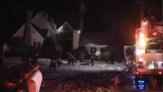 Fire at Farmstead Hill Road Fairfield CT