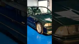 E36 328i FACTORY SPORT, FERN GREEN MSPORT #bmw #E36 #e36coupe #ferngreen #msport #bbswheels