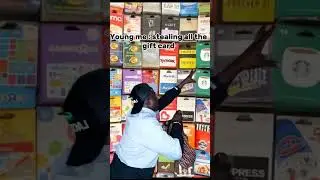 Когда пытаешься украсть все подарочные карты #шорты #шорт