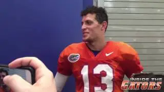 Florida quarterbacks Feleipe Franks & Kyle Trask meet with reporters