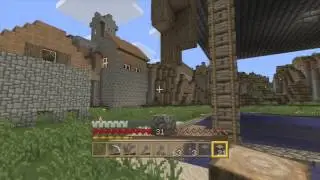 Minecraft xbox 360 Gnomeville ep 11. Building an iron farm