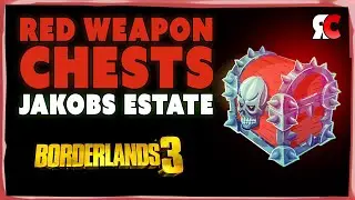 Jakobs Estate ALL RED CHEST Locations | Borderlands 3 (Secret Weapon Caches)
