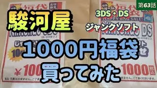 【3DS・DSソフト】駿河屋の3DS・DS１０００円福袋（ジャンク）買ってみたの巻
