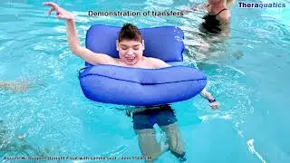 Transfer video into Hi-Support Upright Float with saddle seat - item 9504S/M
