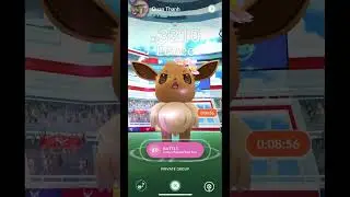 POK&Eacute;MON GO: EEVEE FLOWER CROWN RAID BATTLES!!!