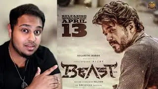 Thoughts On *NEW Beast Poster | Release Date | KGF 2 vs Beast | Thalapathy Vijay