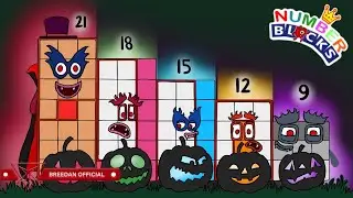 Numberblocks Counting Tall Helloween Version As a Fanmade | Numberblocks Fanmade