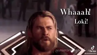 Loki and Thor scenes that make me laugh😂⚡