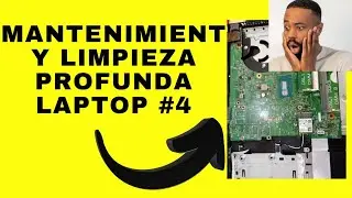 Como y cuando Limpiar tu LAPTOP portátil paso a paso / MANTENIMIENTO PREVENTIVO desde cero #4