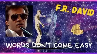 F. R.  David - Words Don't Come Easy. Best Disco Dance Songs. 3D Dance Animation. 4K UHD