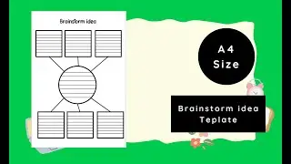How to create brainstorm ideas template with powerpoint