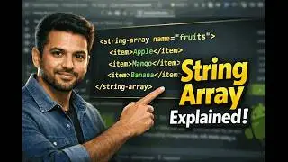 Android String Array Resources in Hindi | Step by Step Tutorial for Beginners #android #stringarray