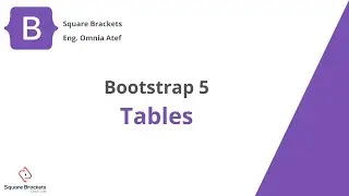 6 - bootstrap 5 tables