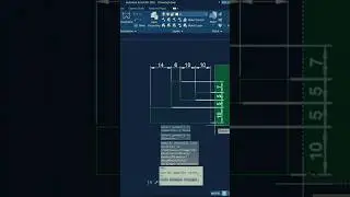 AutoCAD 2d Design short tutorial #viral #autocad #3d #2d #design #command #youtubeshorts #shorts