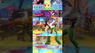 CAN'T BELIEVE I MANAGE DI WITH LOW HP!! | SFVI | #shorts #chunli #deejay #short