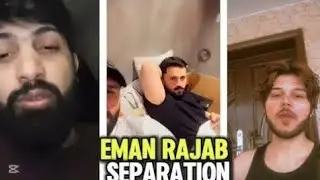 Rajab Eman Separation😭 || Rajab Deleted Instagram And Youtube Channel🙏 || Praying For Kivan🥹