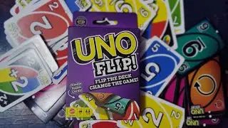 UNO Flip! Flip the deck change the game!! Double sided cards ! &diams;️