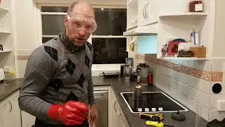 Oil fire experiment - flash, fire and autoignition points