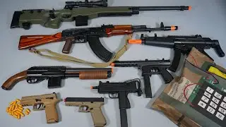 CS2 Game Weapons Toy Gun AK47 Airsoft Nerf Gun AWP Sniper MP5 Tec9 - Realistic Toy Guns Collection