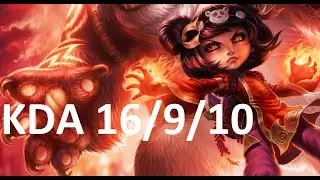 STREAM LOL PLAYS - URF - (Live Tricks) Annie (KDA 16/9/10)