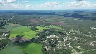 Over Juva Village, Eastern Finland 13.7.24 III