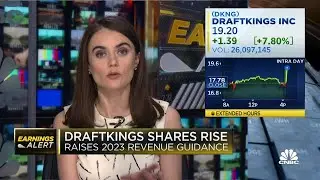 DraftKings' losses narrower than expected, company raises guidance