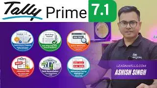 TallyPrime 7.1 All New 5 Features | TallyPrime 7.1 Latest Update @LearnWell