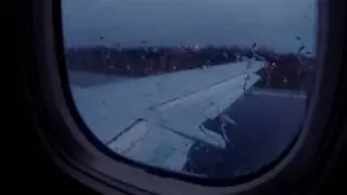 Takeoff Boieng 737-300 from Syktyvkar airport