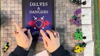 Эпизод 1: Прохождение ролевой игры Delves & Dangers в одиночном режиме.