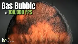Gas Bubble Explosion at 100,000FPS