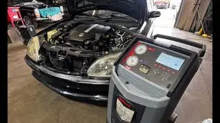 Mercedes Benz M113 S500/S430 AC Compressor Removal Tips