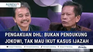 Pengakuan DHL: Bukan Pendukung Jokowi & Tak Mau Ikut Kasus Ijazah Lagi
