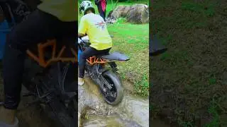 off road ktm bike rain 🌧️#shorts #automobile #trending #trend #explore #bike #offroad #ytviral