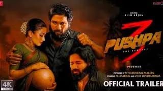 Pushpa 3:The Rampage -Hindi Trailer |AlluArjun |Vijay D |Rashmika M |Sukumar |Jagapathi B |
