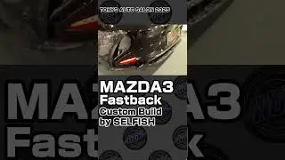 MAZDA3 CustomBuilt by SELFISH feat Lights, Eyeliner, Wheels & Aero Parts:Tokyo Auto Salon 2025 - 005