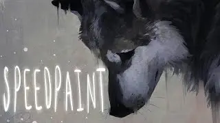 Fading Wolf II Speedpaint