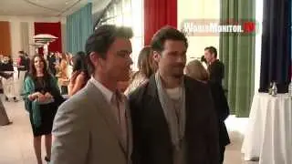 Matt Bomer, Nick Zano all smiles at 'Meditation Creativity Peace' US premiere