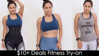 $10 Fitness Clothes Try-on Haul Deals
