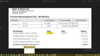 Understanding Net Metering Bill of KE