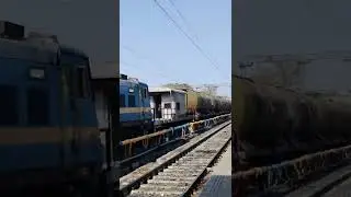 WAG-7 with BTPN freight arrives at Ujjain | Petrol tanker | #shorts