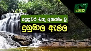 දුනුමාල ඇල්ල | උඩුවක ඇල්ල | Dunumala Ella | Dunumala Falls | Uduwaka Falls | Uduwaka Ella