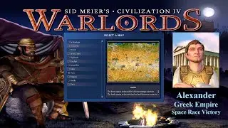 Greek Empire, Alexander, Oasis, Space Race Victory